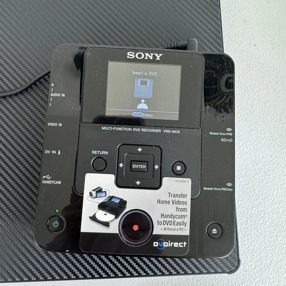 Sony VRD-MC6 DVDirect Multi-Function DVD Recorder Tape To DVD AVCHD USB
